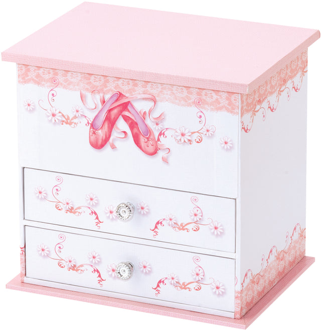 Ballet Pumps Musical Jewellery Box
