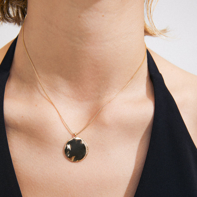 Pilgrim True Coin Necklace - Gold