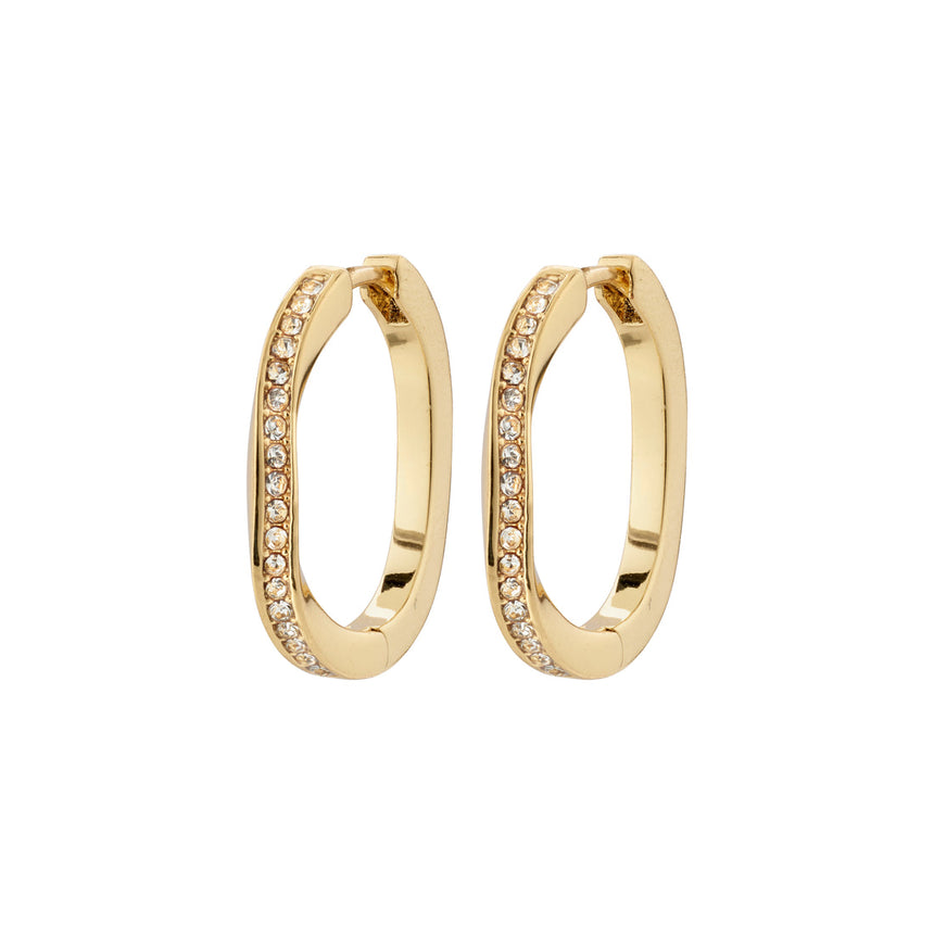 Pilgrim True Hoop Earrings Gold