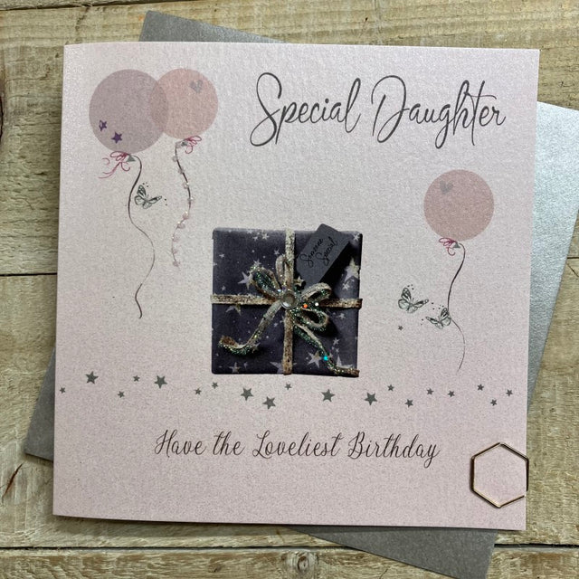 WC Special Daughter Present Birthday Card - Large