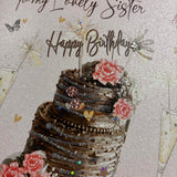 Lovely Sister Birthday Card
