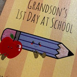 Grandson's 1st Day At School