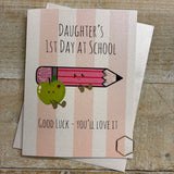 Daughter's 1st Day At School