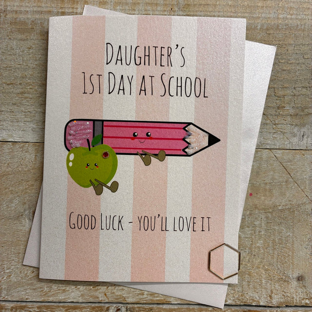 Daughter's 1st Day At School