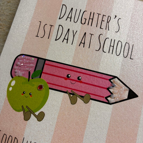 Daughter's 1st Day At School