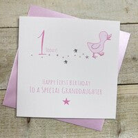 Granddaughter One Today Birthday Card