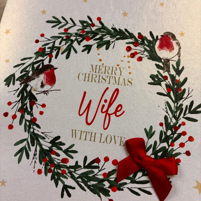 Wife Christmas Card
