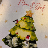 Mum & Dad Christmas Card