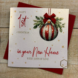 1st Christmas in New Home Christmas Card