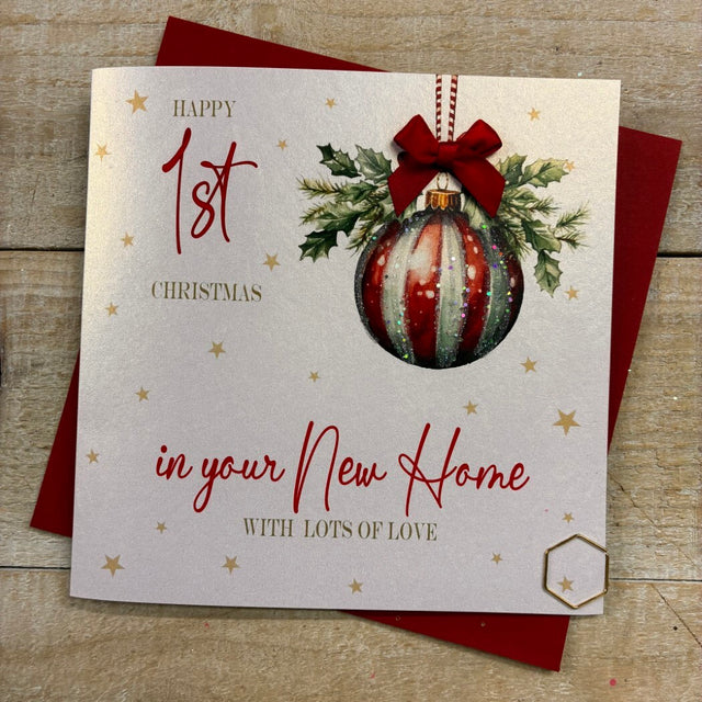 1st Christmas in New Home Christmas Card