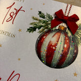 1st Christmas in New Home Christmas Card