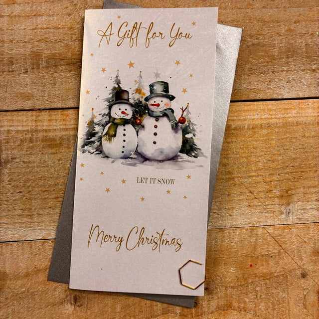 Snowman Christmas Money Wallet