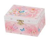 Ballerina with Butterflies Musical Jewellery Box