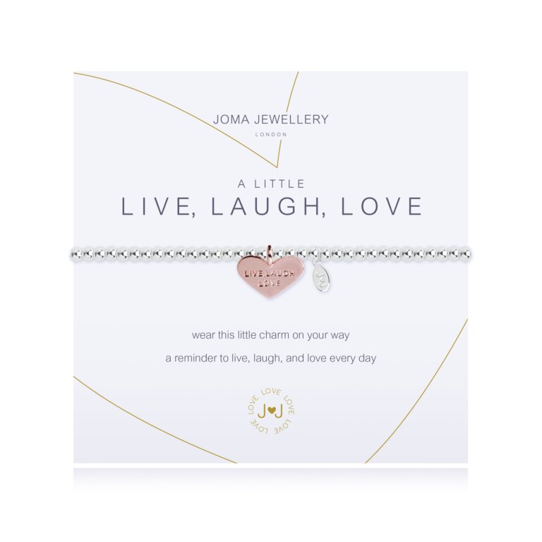 Joma 'Live Laugh Love' Bracelet