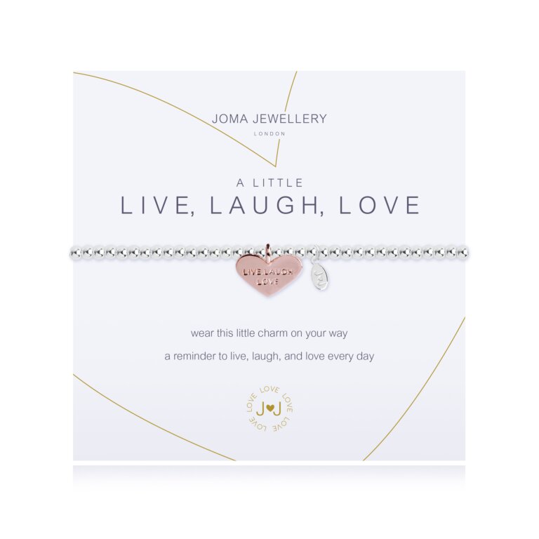 Joma "Live Laugh Love" Bracelet