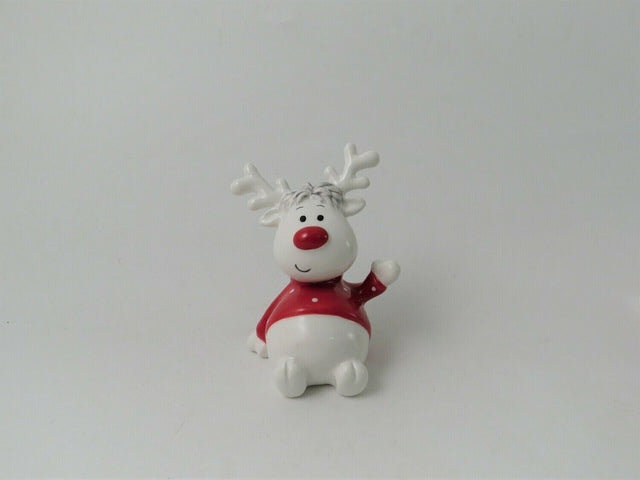 Small Sitting Reindeer