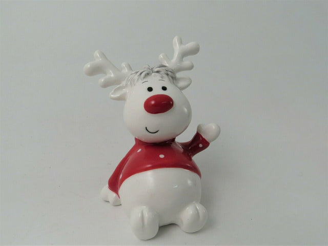 Small Sitting Reindeer
