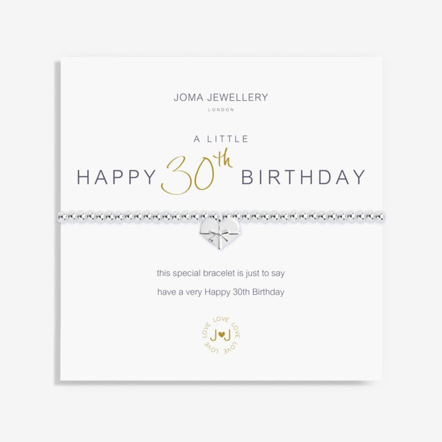 Joma 'Happy 30th Birthday' Bracelet