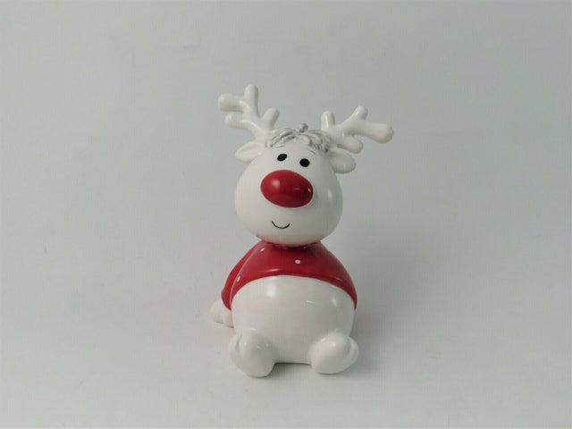 Large Sitting Reindeer