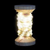 1M Silver LED(100L) Warm White Lights
