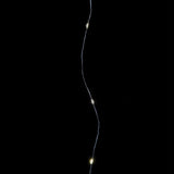 1M Silver LED(100L) Warm White Lights