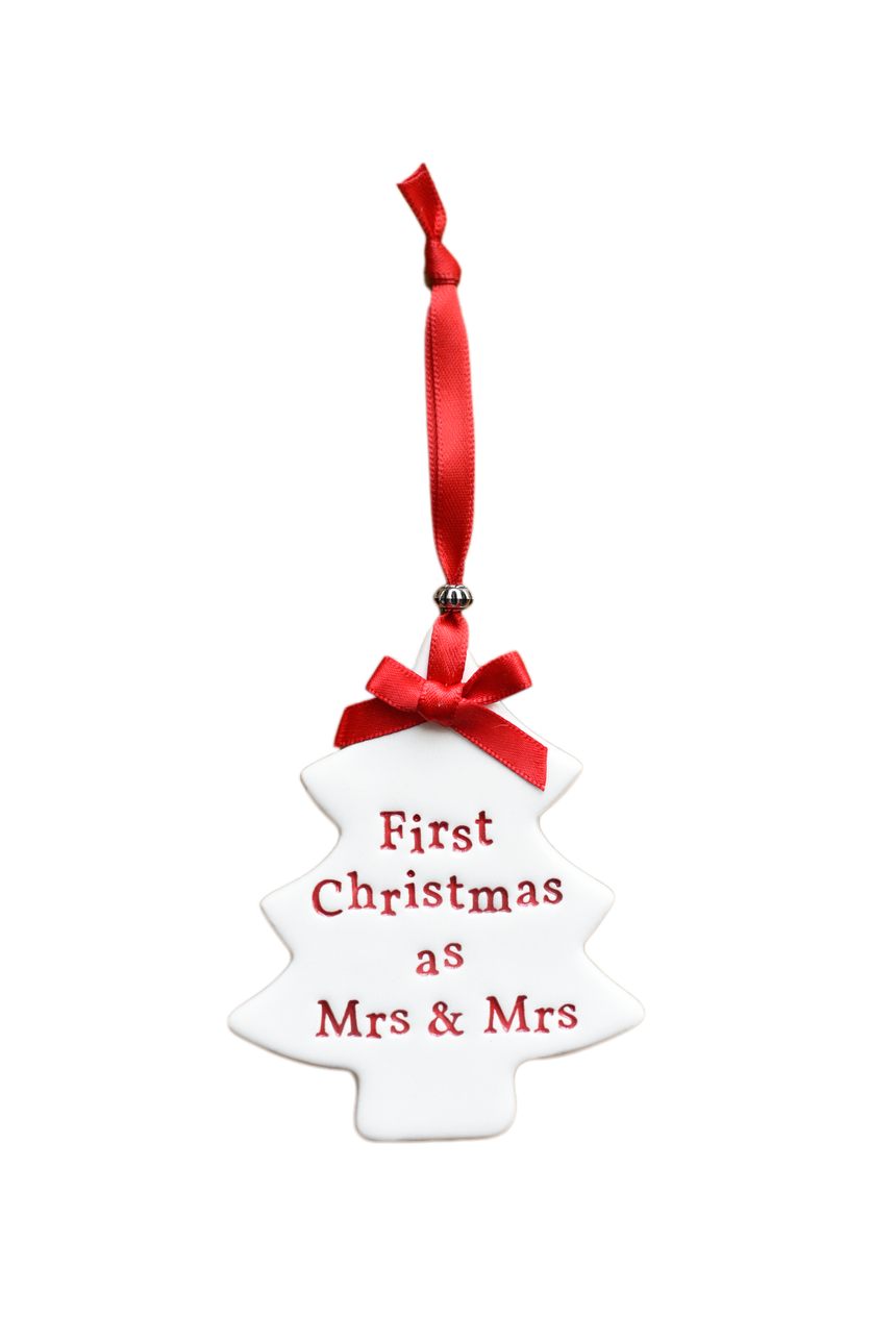 1st Christmas as Mr & Mrs Ceramic Tree