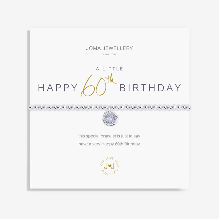 Joma "Happy 60th Birthday" Bracelet