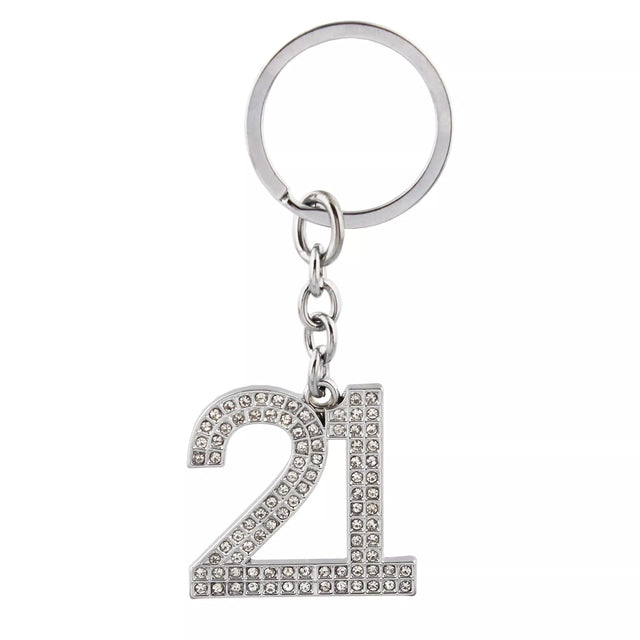 21 Crystal Keyring
