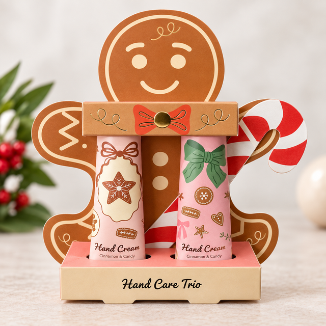 Xmas Bath & Body Hand Cream - Gingerbread Man