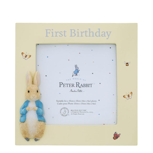 Beatrix Potter Peter Rabbit 1st Birthday Frame