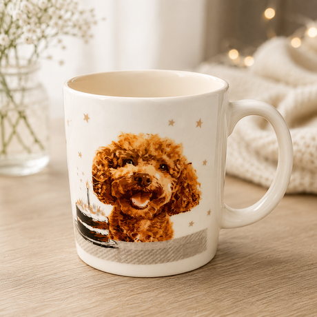 Bone China Dog Mug