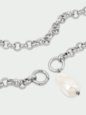 Tutti Iris Necklace - Silver