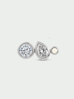 Tutti Pure Earrings - Silver