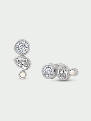 Tutti Pure Earrings - Silver