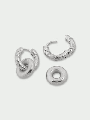 Tutti Ebb Earrings - Silver