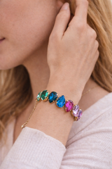 Multi Teardrop Bracelet
