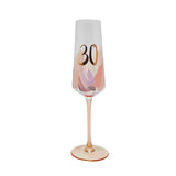 30th Birthday Brushstrokes Flute