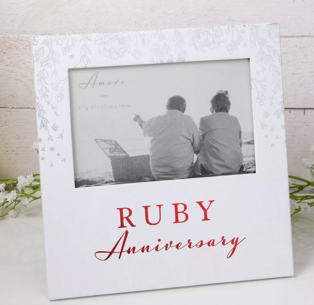 Ruby Anniversary 6' x 4' Photo Frame