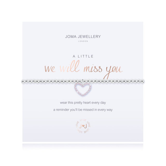 Joma 'We Will Miss You' Bracelet