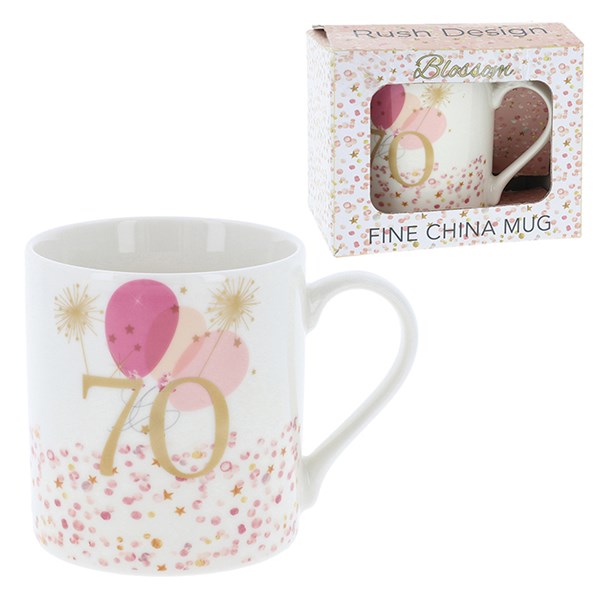 70th Birthday Mug