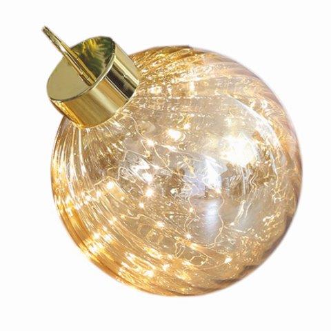 LED Gold Bauble Deco Gold 25cm