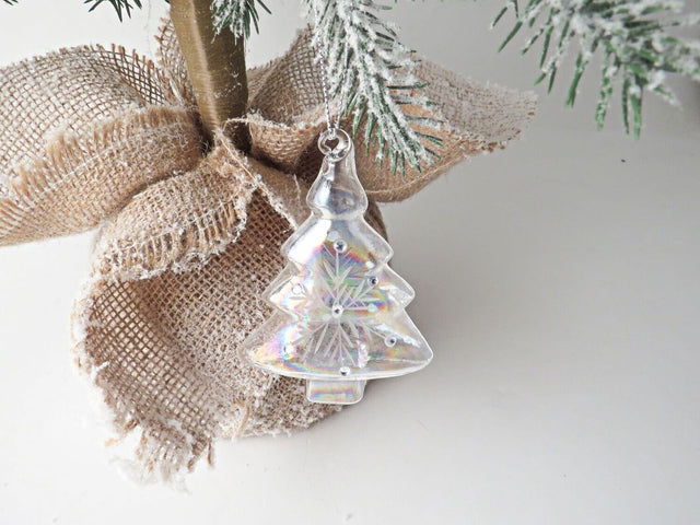 Glass Tree Decoration