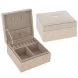 Large Square Jewellery Box - Oyster