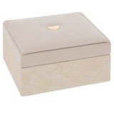 Large Square Jewellery Box - Oyster