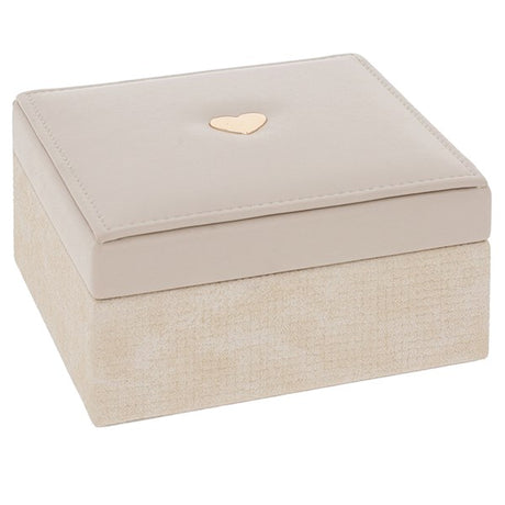 Large Square Jewellery Box - Oyster