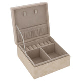 Large Square Jewellery Box - Oyster