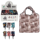 Foldable Clip Shopping Bag - Cats & Dogs