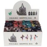 Foldable Clip Shopping Bag - Cats & Dogs