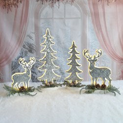 LED Christmas Tree 20x40cm