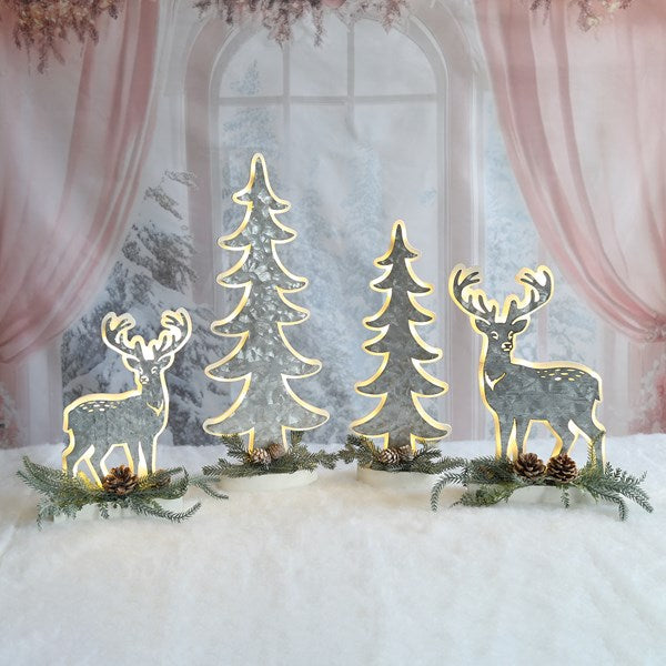 LED Reindeer Décor 20x33cm
